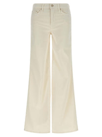 MOTHER The Twister Sneak Pants White