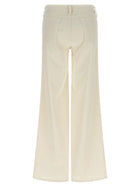 MOTHER The Twister Sneak Pants White, view 2