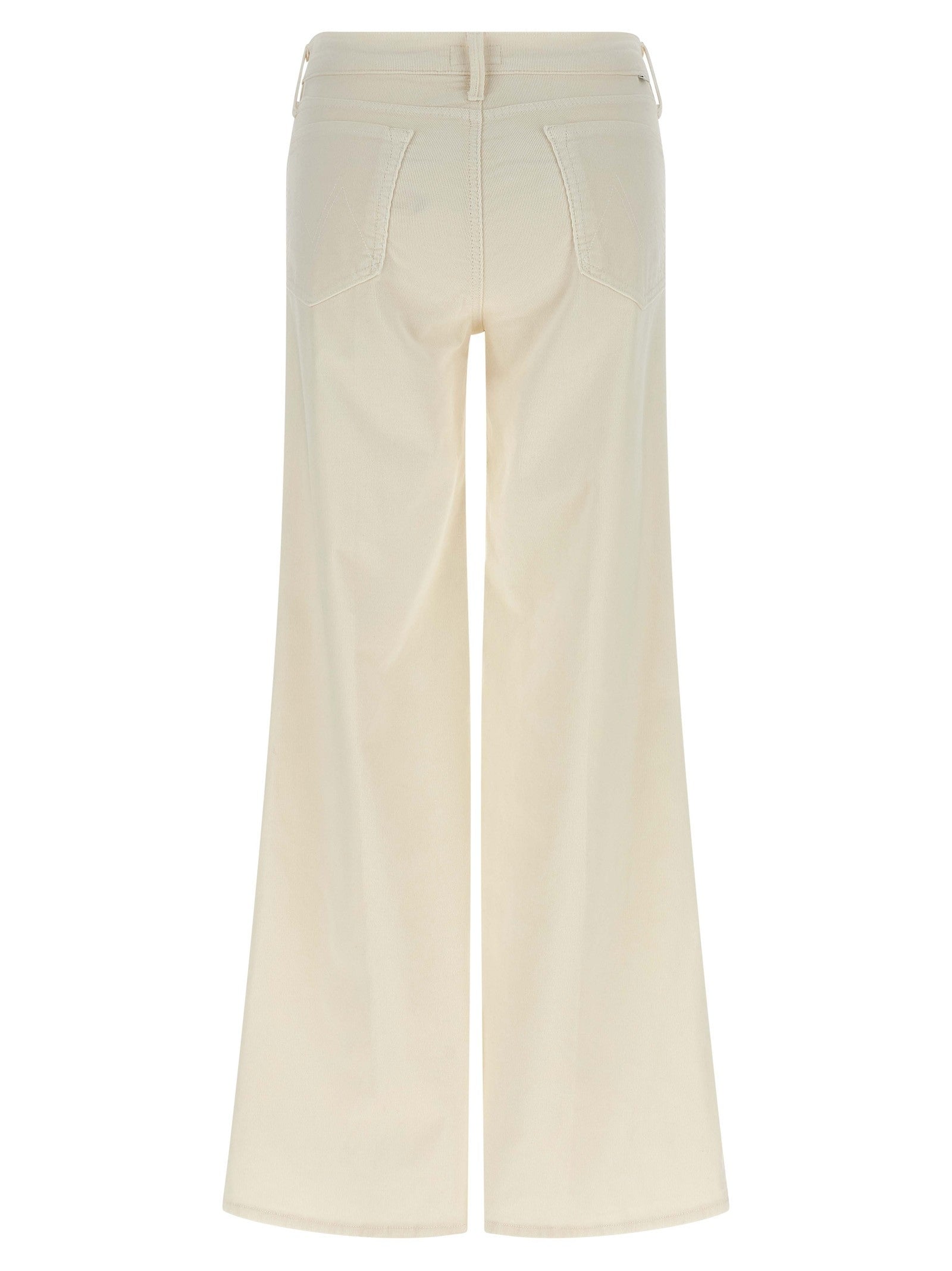 MOTHER The Twister Sneak Pants White