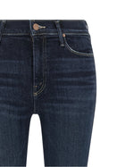 MOTHER The Weekender Jeans Blue, view 3