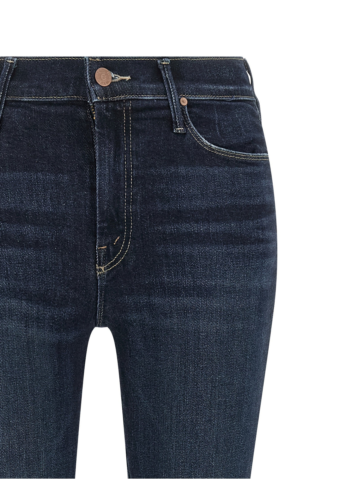 MOTHER The Weekender Jeans Blue, view 3