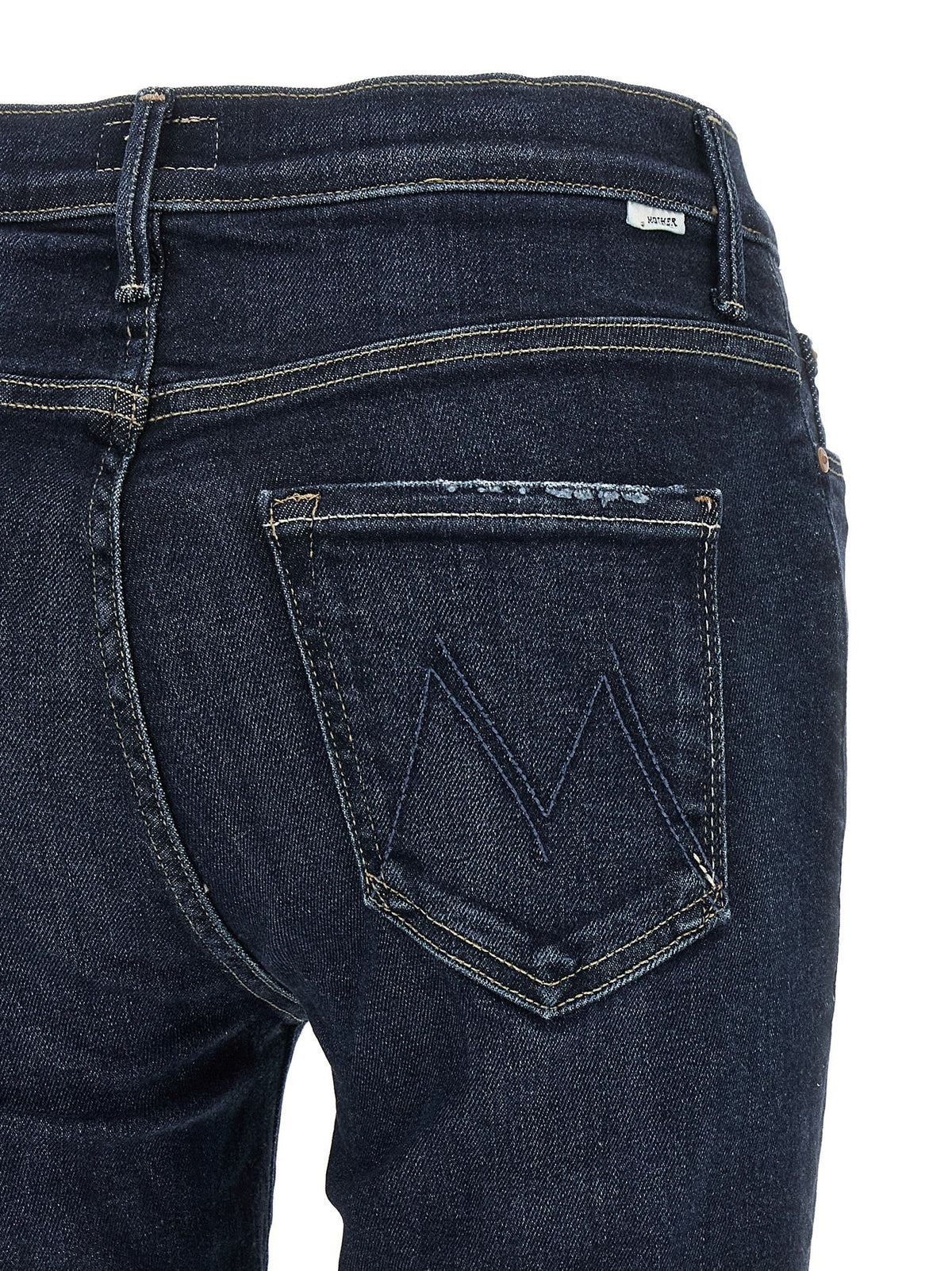 MOTHER The Weekender Jeans Blue, view 4