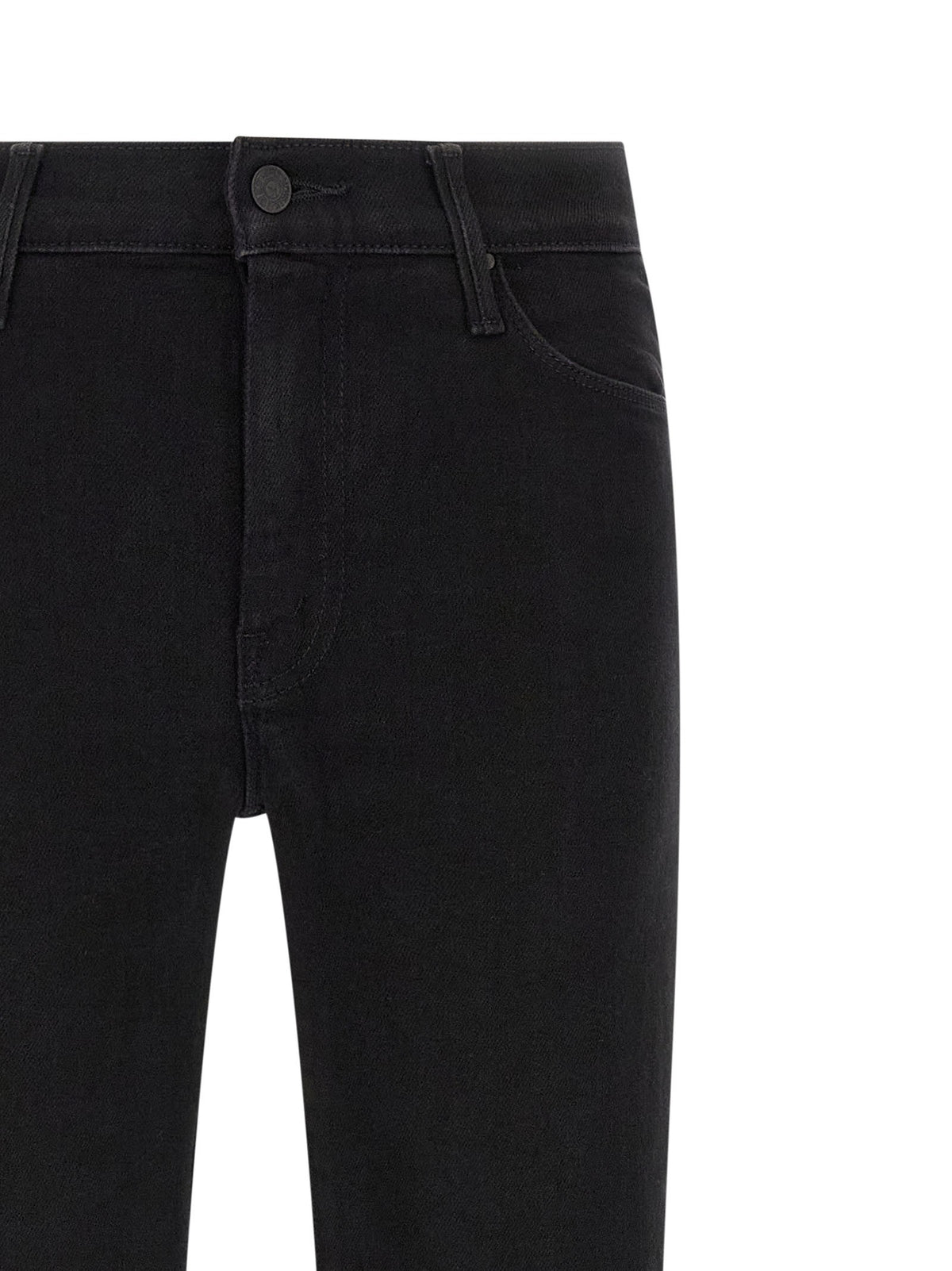 MOTHER The Weekender Jeans Black, view 3