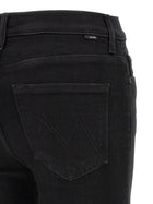 MOTHER The Weekender Jeans Black, view 4