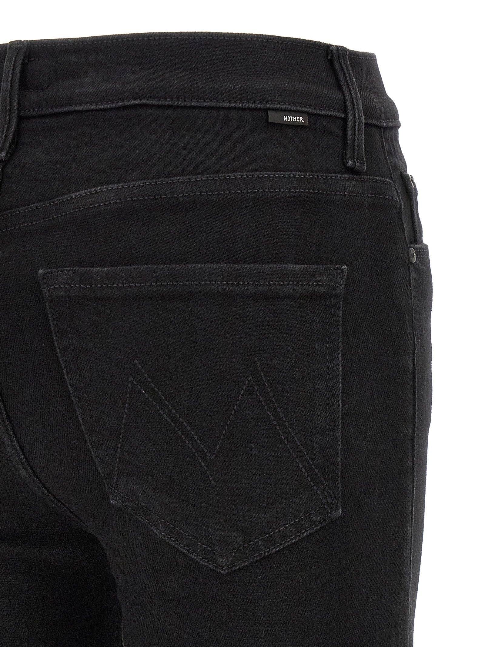 MOTHER The Weekender Jeans Black