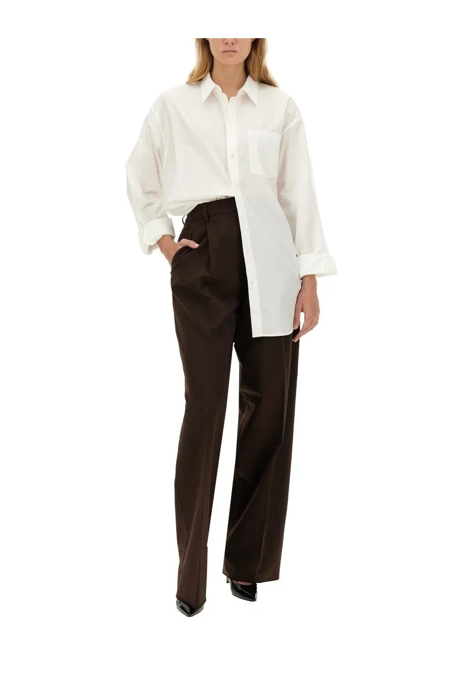 Thelatest Women's Axel Pants Brown, view 2