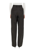 Thelatest Women's Poplin Pants Black, view 3