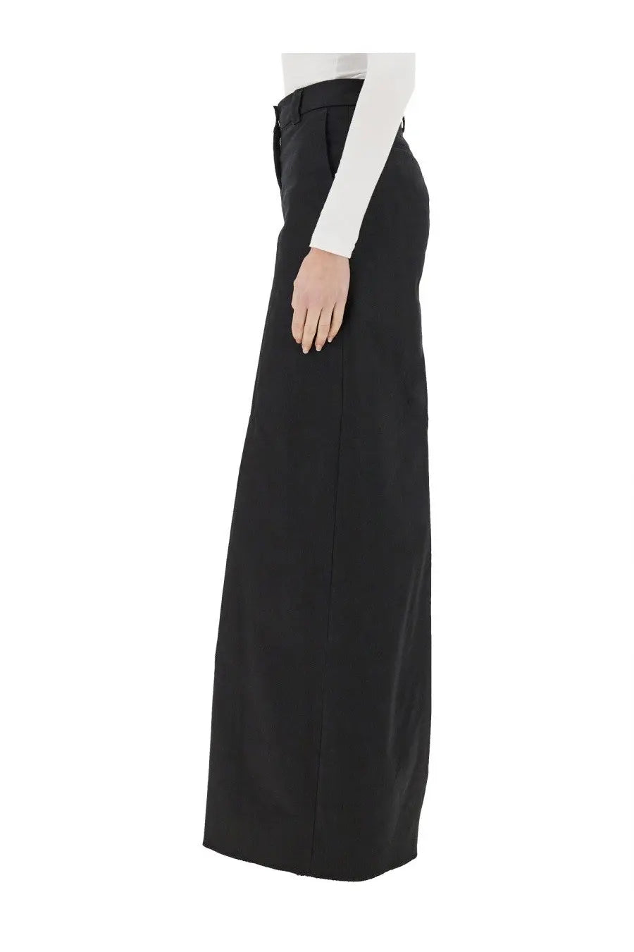 Thelatest Women's Wide Pant Alma Black, view 4