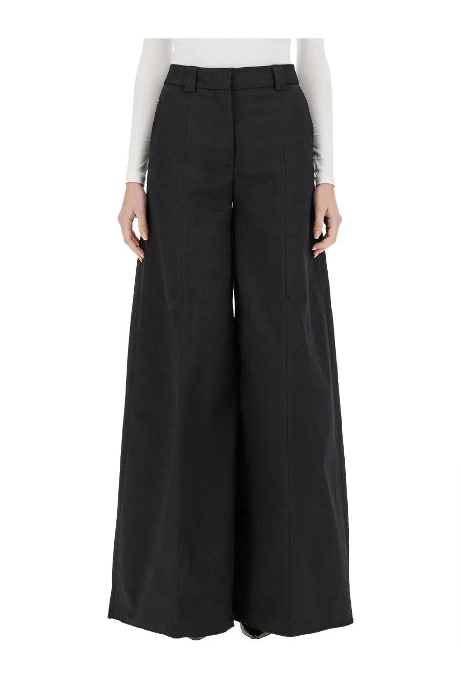 Thelatest Women's Wide Pant Alma Black