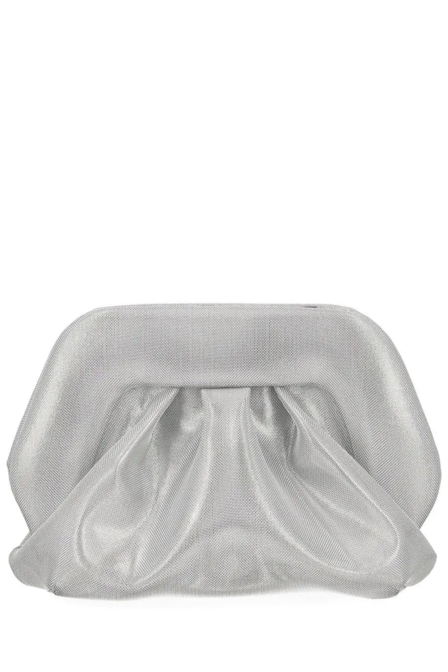 Themoirè Women's Bios Small Clutch Silver