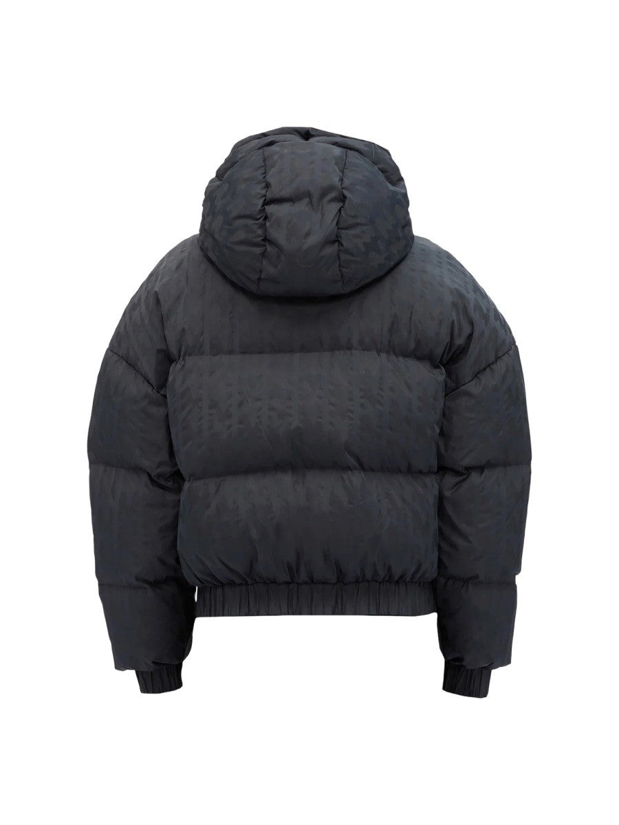msgm Women's Themwave Padded Down Jacket Black msgm