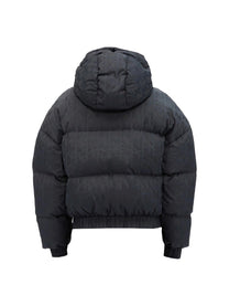 msgm Women's Themwave Padded Down Jacket Black msgm