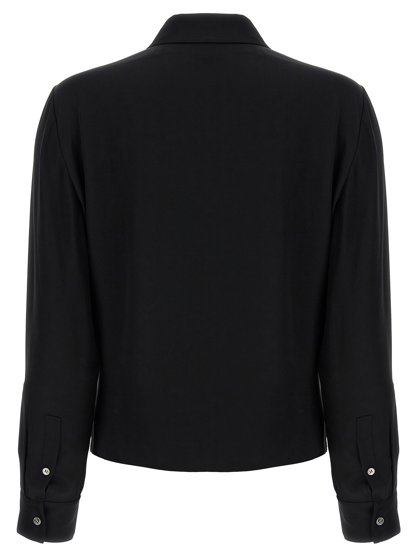 THEORY - THEORY - ’PK Label Wrap’ blouse - Women’s Tops