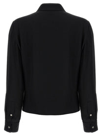 THEORY - THEORY - ’PK Label Wrap’ blouse - Women’s Tops