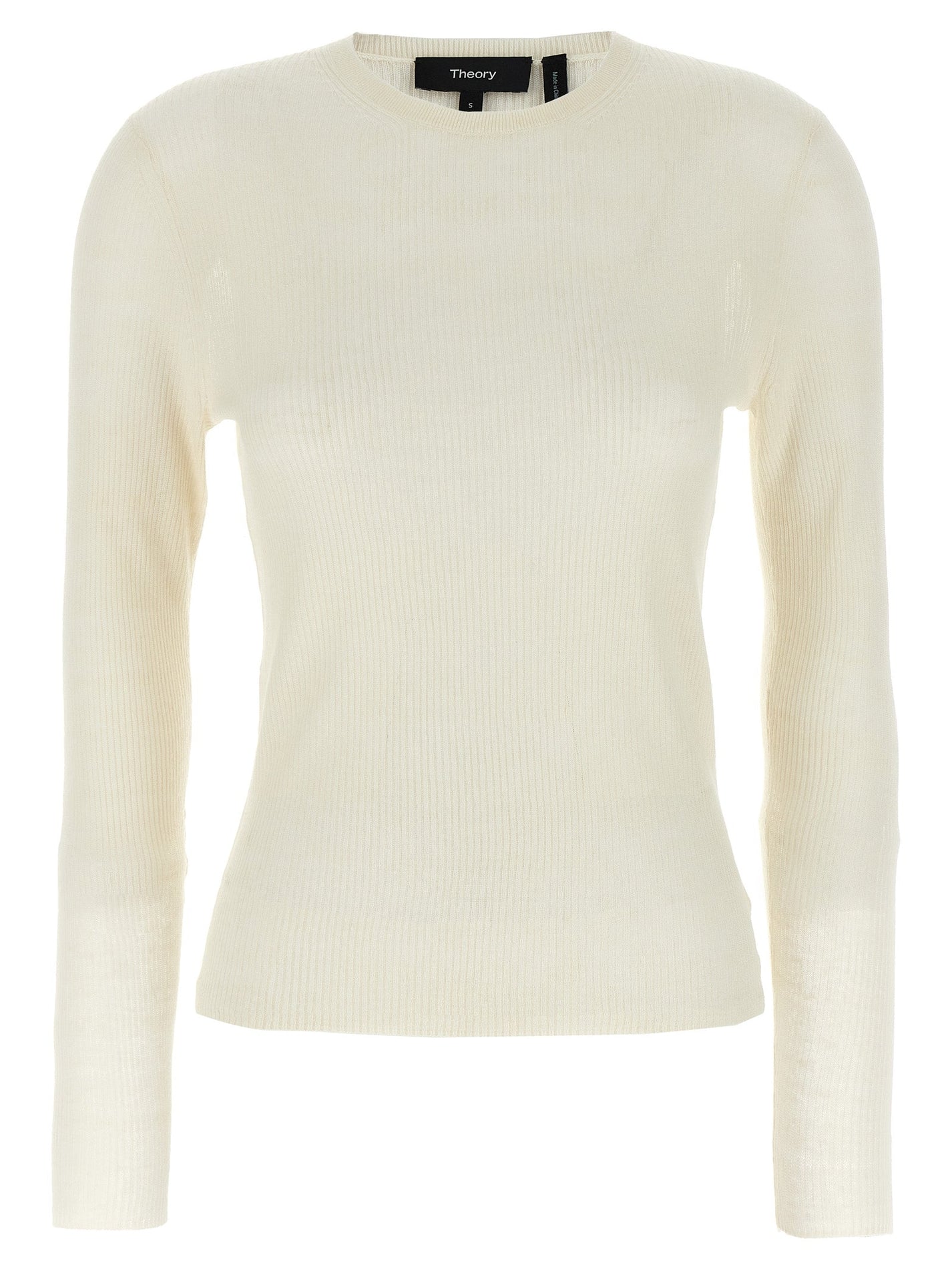 THEORY - THEORY - Viscose linen sweater - Women’s Knitwear