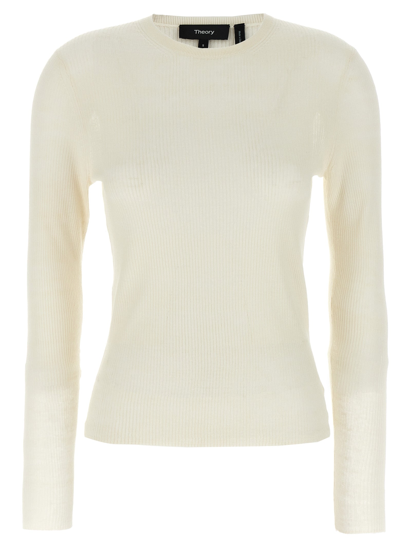 THEORY - THEORY - Viscose linen sweater - Women’s Knitwear