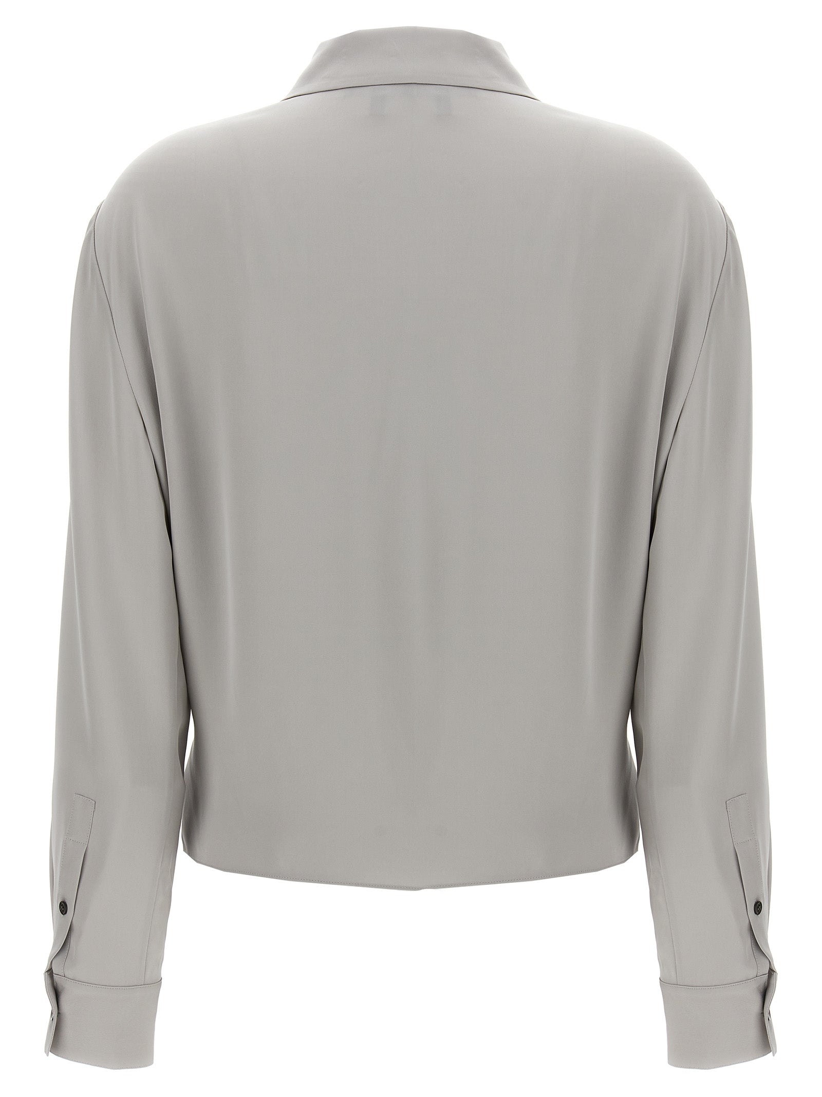 THEORY - THEORY - ’PK Label Wrap’ blouse - Women’s Tops