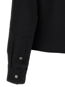 THEORY - THEORY - ’PK Label Wrap’ blouse - Women’s Tops