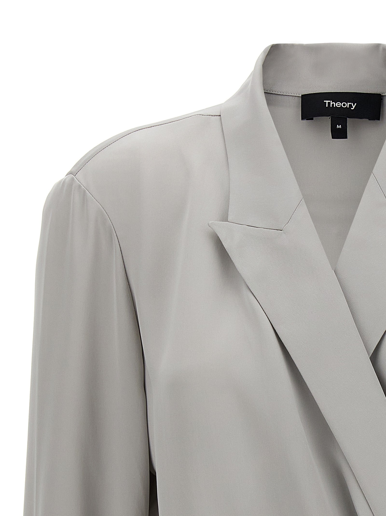 THEORY - THEORY - ’PK Label Wrap’ blouse - Women’s Tops