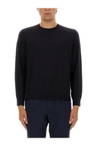 Theory Men's Wool Jersey Blue