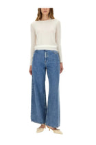 Theory Women's Wide Leg Jeans Blue, view 2