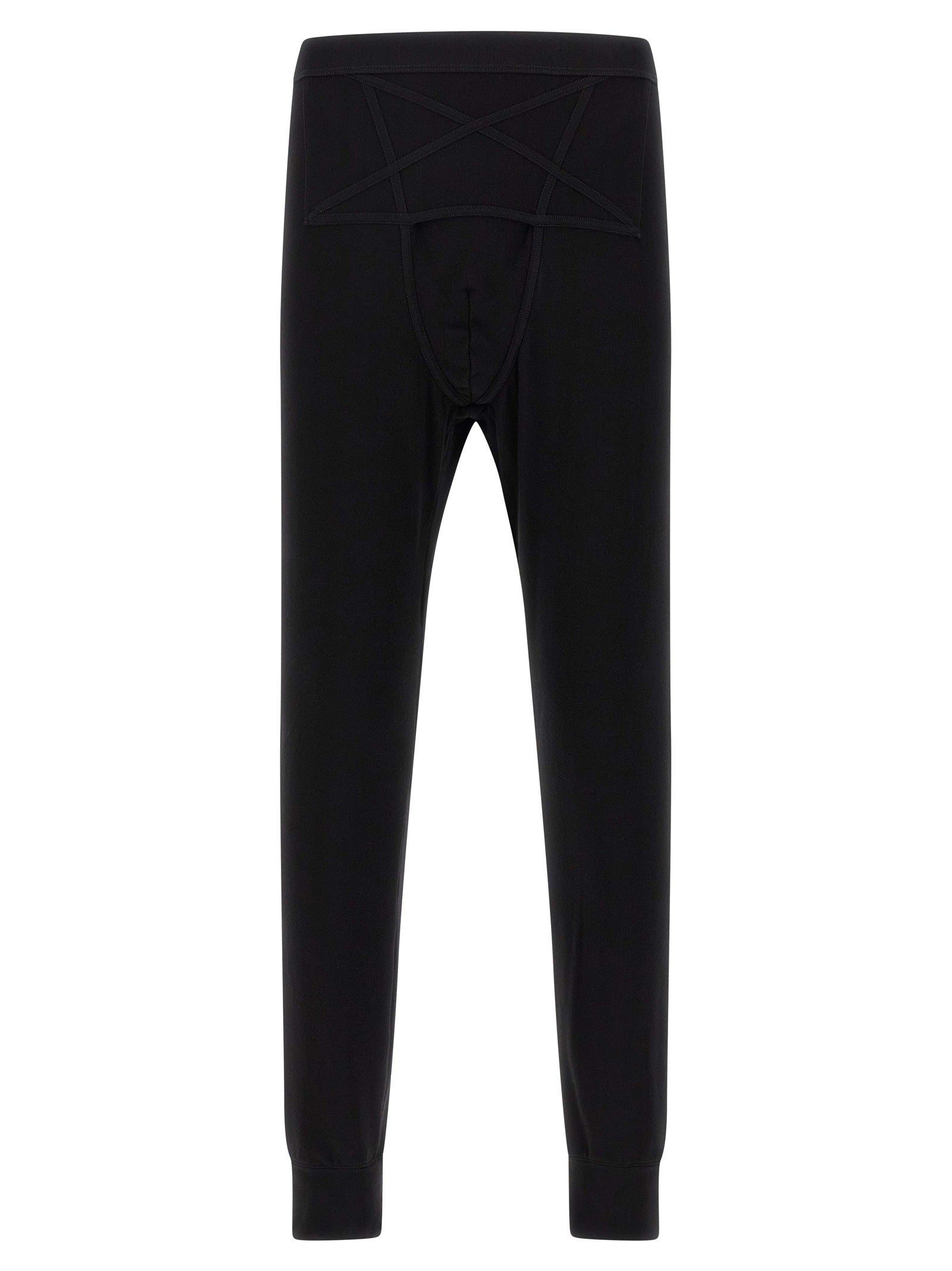 Rick Owens Thermal Bottom Leggings Black