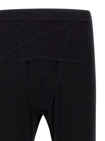 Rick Owens Thermal Bottom Leggings Black