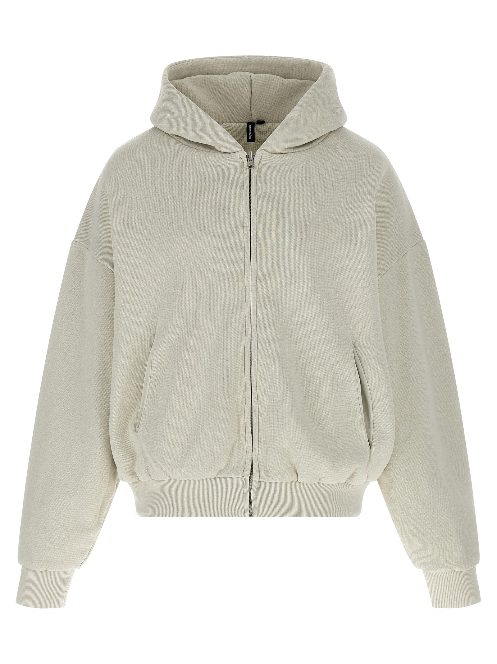 Entire Studios Thermal Hoodie White