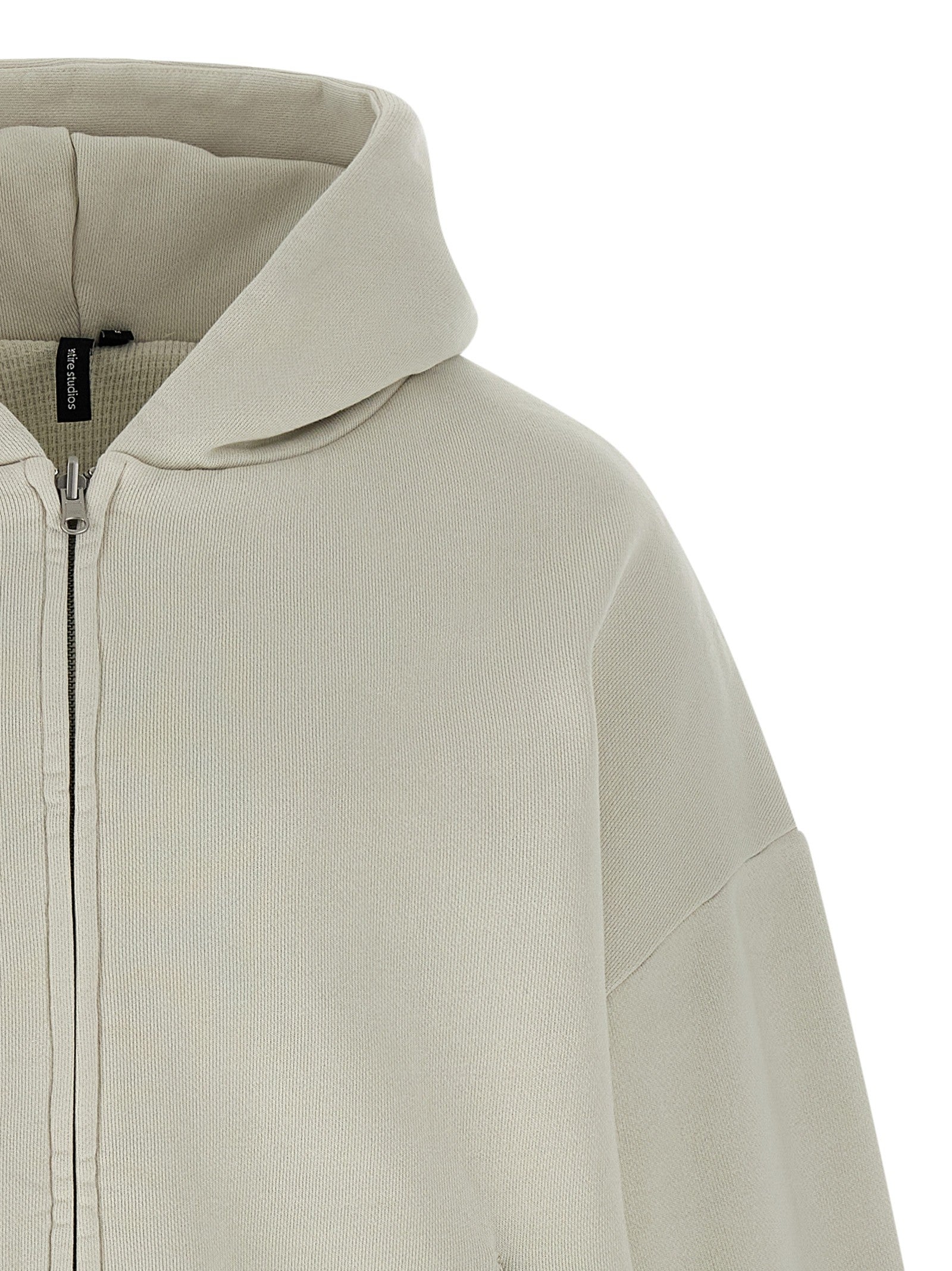 Entire Studios Thermal Hoodie White