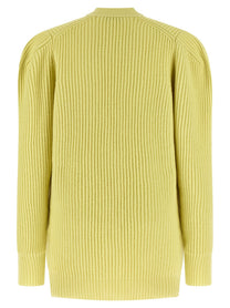 Stella McCartney Thick Knit Cardigan Yellow