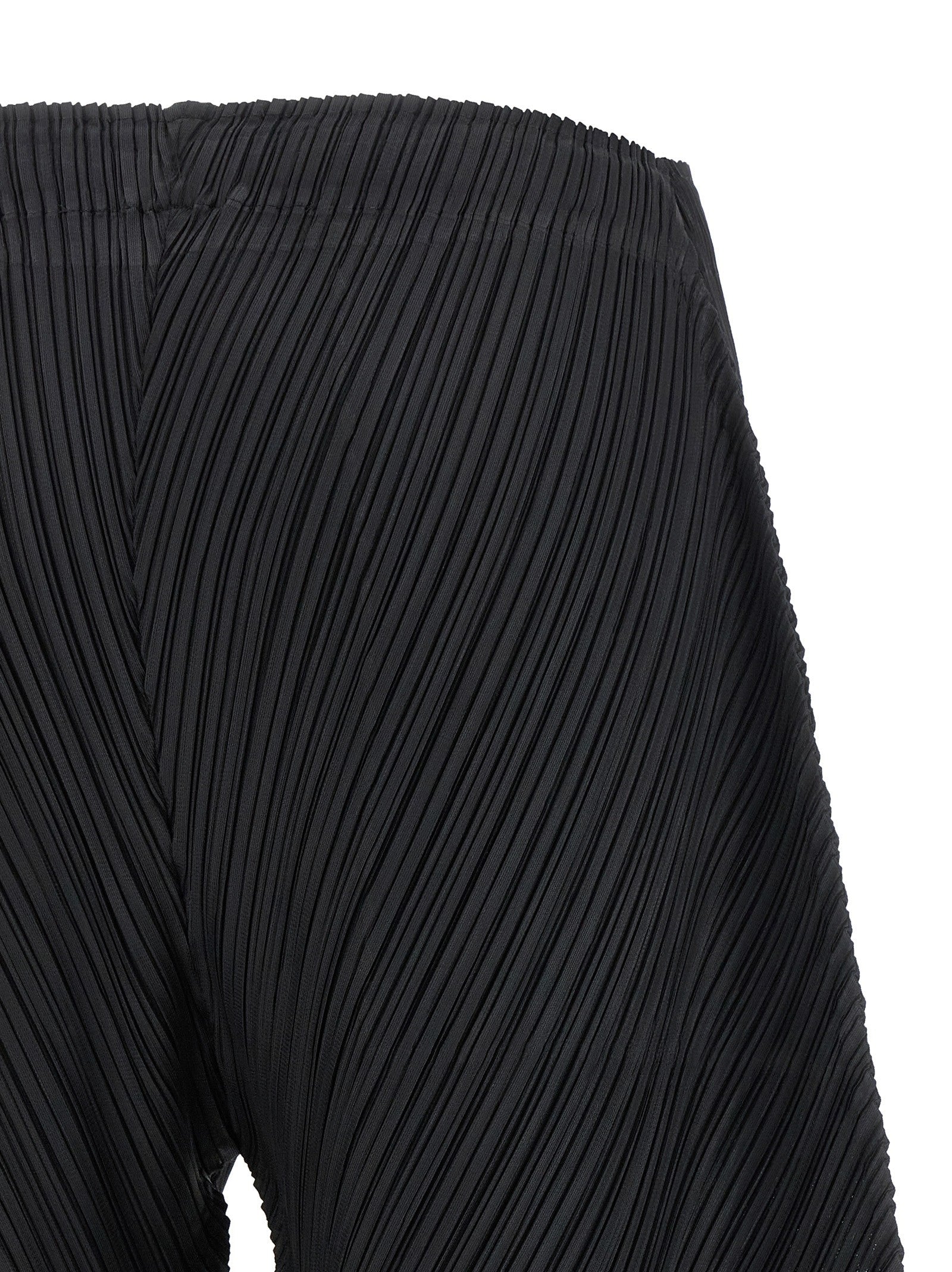 Pleats Please Issey Miyake Thicker Bottoms Pants Black