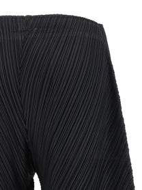 Pleats Please Issey Miyake Thicker Bottoms Pants Black