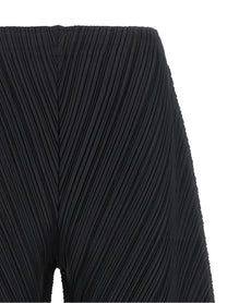 Pleats Please Issey Miyake Thicker Bottoms Pants Black