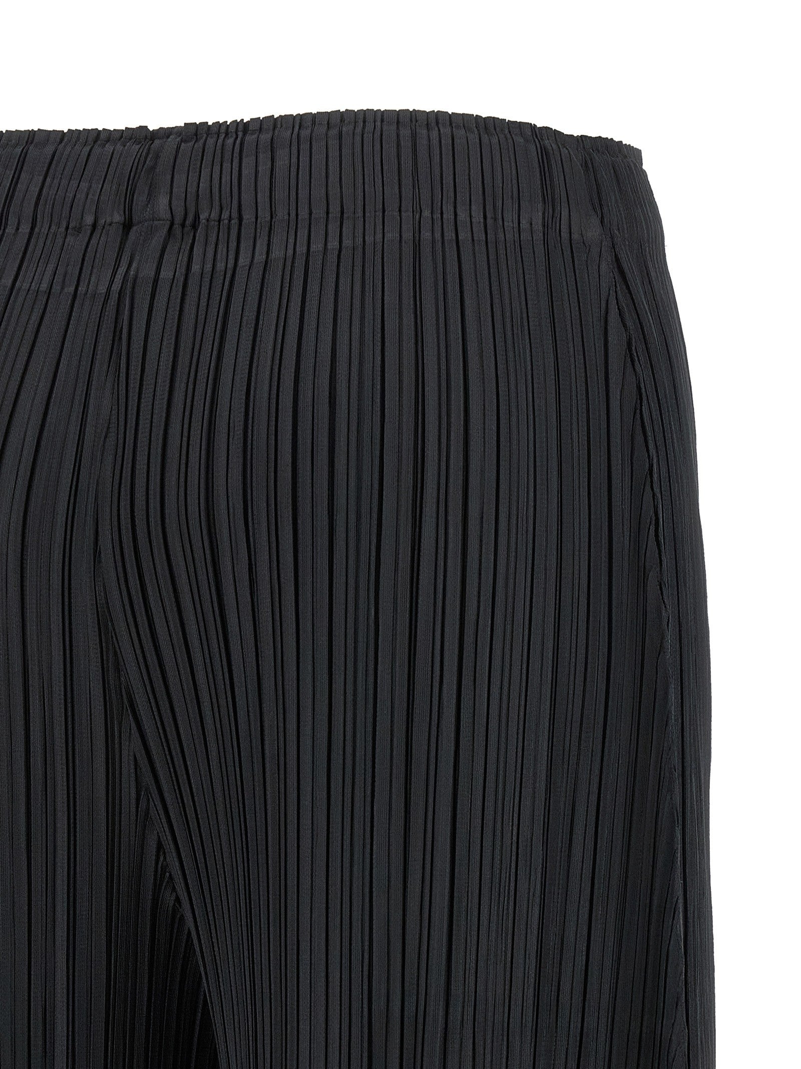 Pleats Please Issey Miyake Thicker Bottoms Pants Black