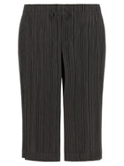 Pleats Please Issey Miyake Thicker Bottoms Bermuda Shorts Grey