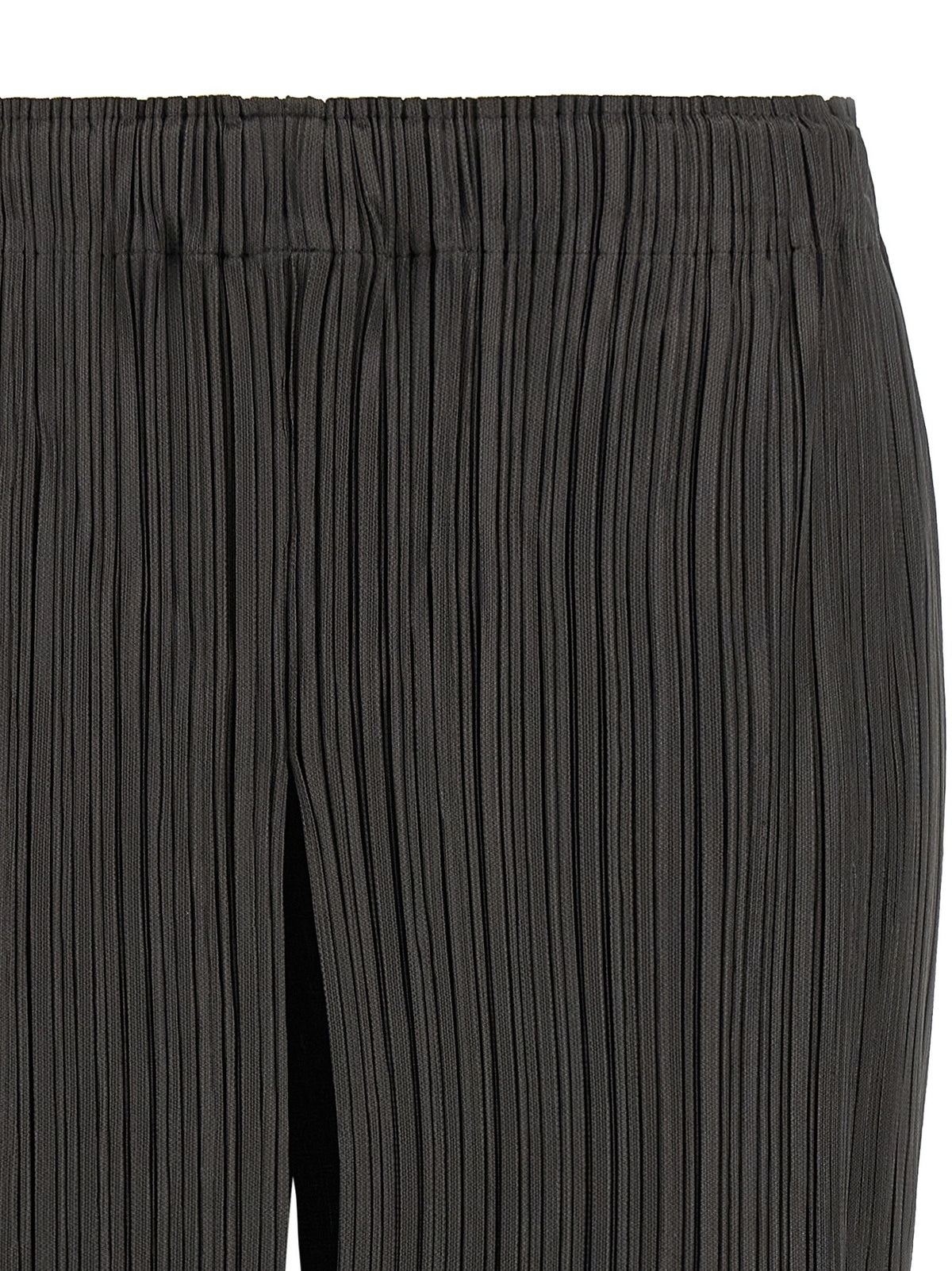 Pleats Please Issey Miyake Thicker Bottoms Bermuda Shorts Grey, view 3