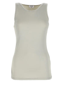 Filippa K Women's Thin Ribbed Top Green Filippa K