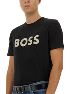 BOSS Men's Thinking Shirt Black, view 4
