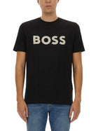 BOSS Men's Thinking Shirt Black