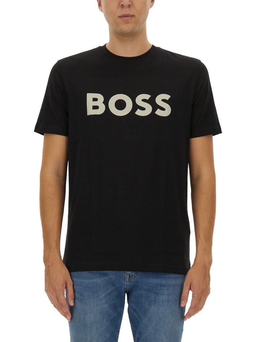 BOSS Men's Thinking Shirt Black