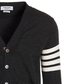 THOM BROWNE - THOM BROWNE - Merino wool cardigan - Men’s Knitwear
