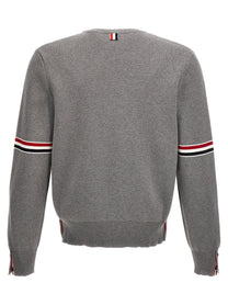 THOM BROWNE - THOM BROWNE - Classic sweater - Men’s Knitwear
