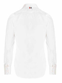 THOM BROWNE - THOM BROWNE - Solid poplin shirt - Men’s Tops