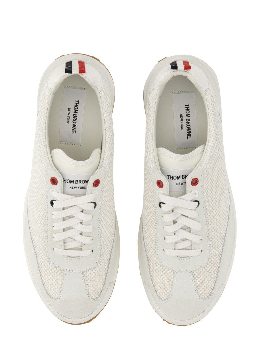THOM BROWNE - Thom Browne Tech Runner Sneaker - Men’s Shoes