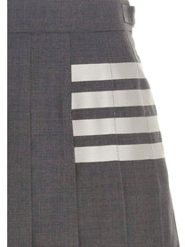 THOM BROWNE - THOM BROWNE - ’4 bar’ skirt - Women’s Bottoms