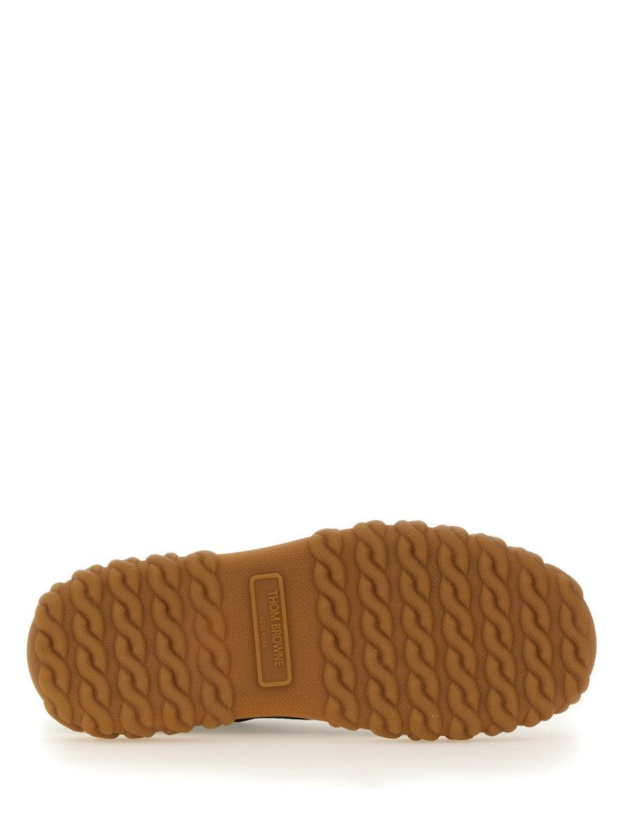 THOM BROWNE - Thom Browne Trainer ’Letterman’ - Men’s Shoes