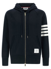 THOM BROWNE - THOM BROWNE - ’4 bar’ hoodie - Men’s Sweatshirts