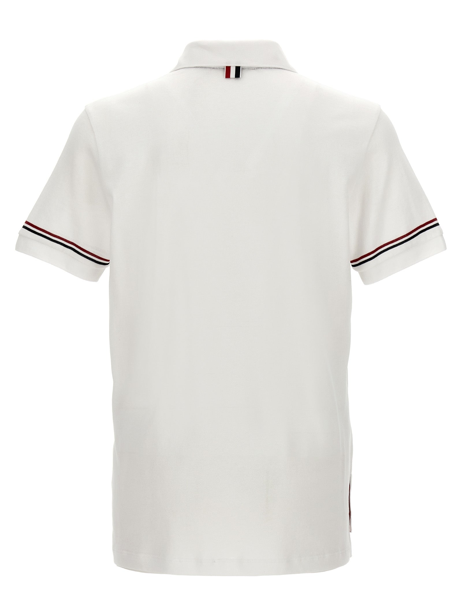 THOM BROWNE - THOM BROWNE - ’RWB’ polo shirt - Men’s Tops