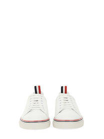 THOM BROWNE - Thom Browne Tennis Sneaker - Men’s Shoes