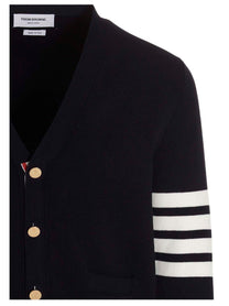 THOM BROWNE - THOM BROWNE - ’4 bar’ cardigan - Men’s Knitwear